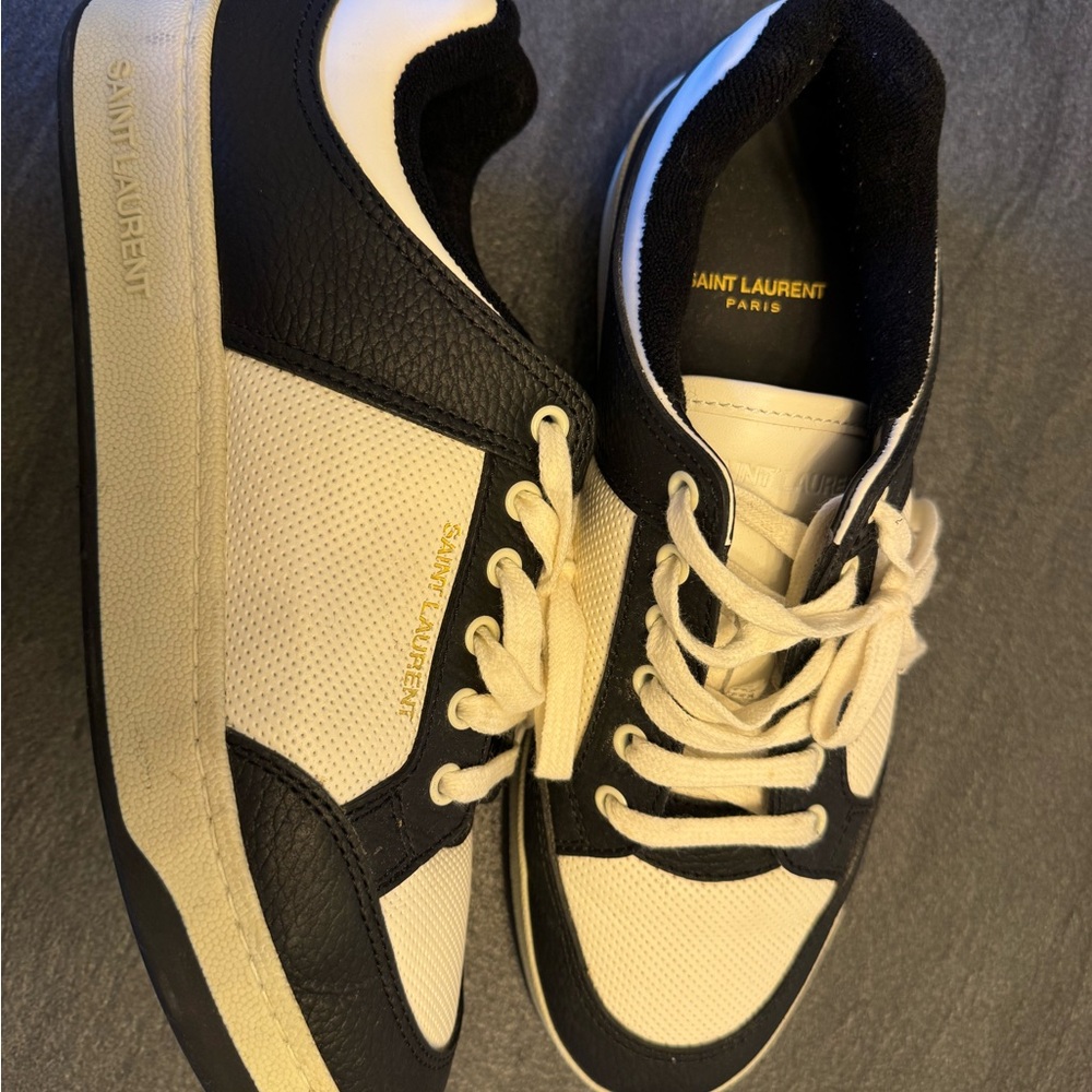 Saint Laurent SL/61 Low-Top Sneakers Men’s Size 42 - Picture 4 of 7